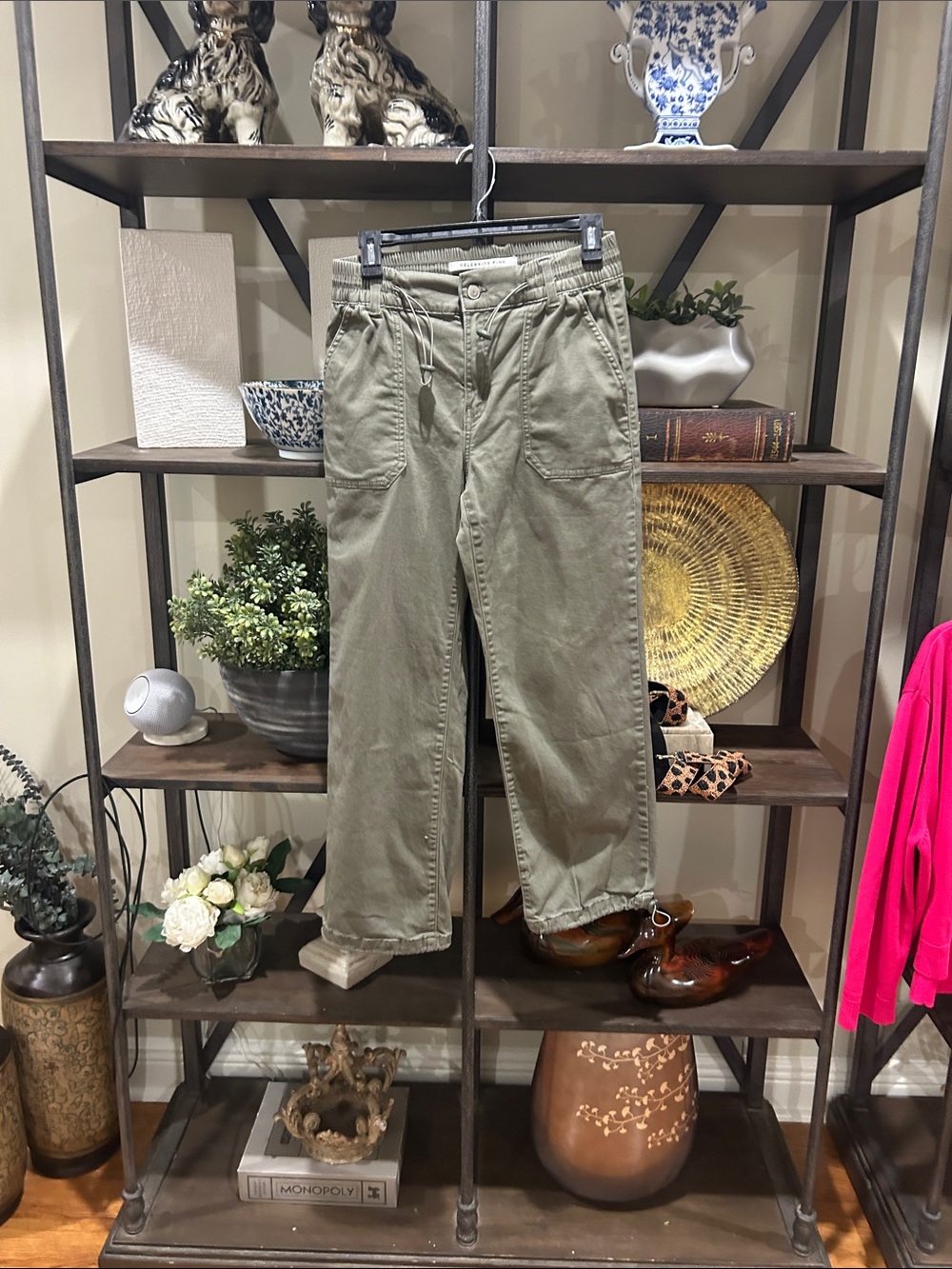 Celebrity Pink small women’s Olive Green Casual Utility Pants